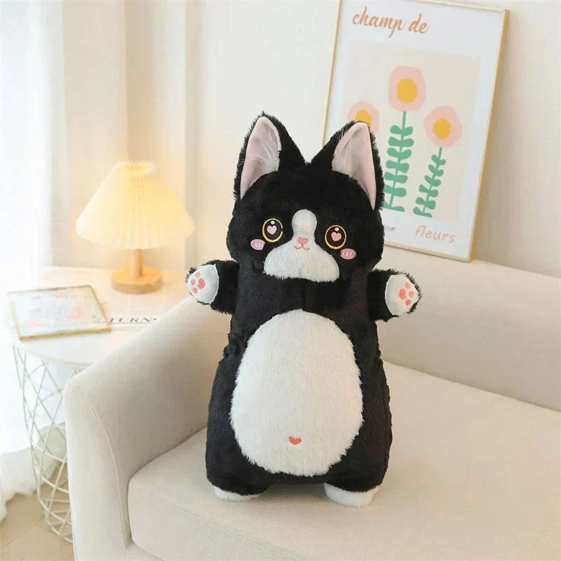 Cute Dual Tone Kitten Soft Toy Collection