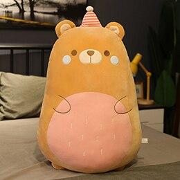 Colorful Fluffy Pancake Plush Toy