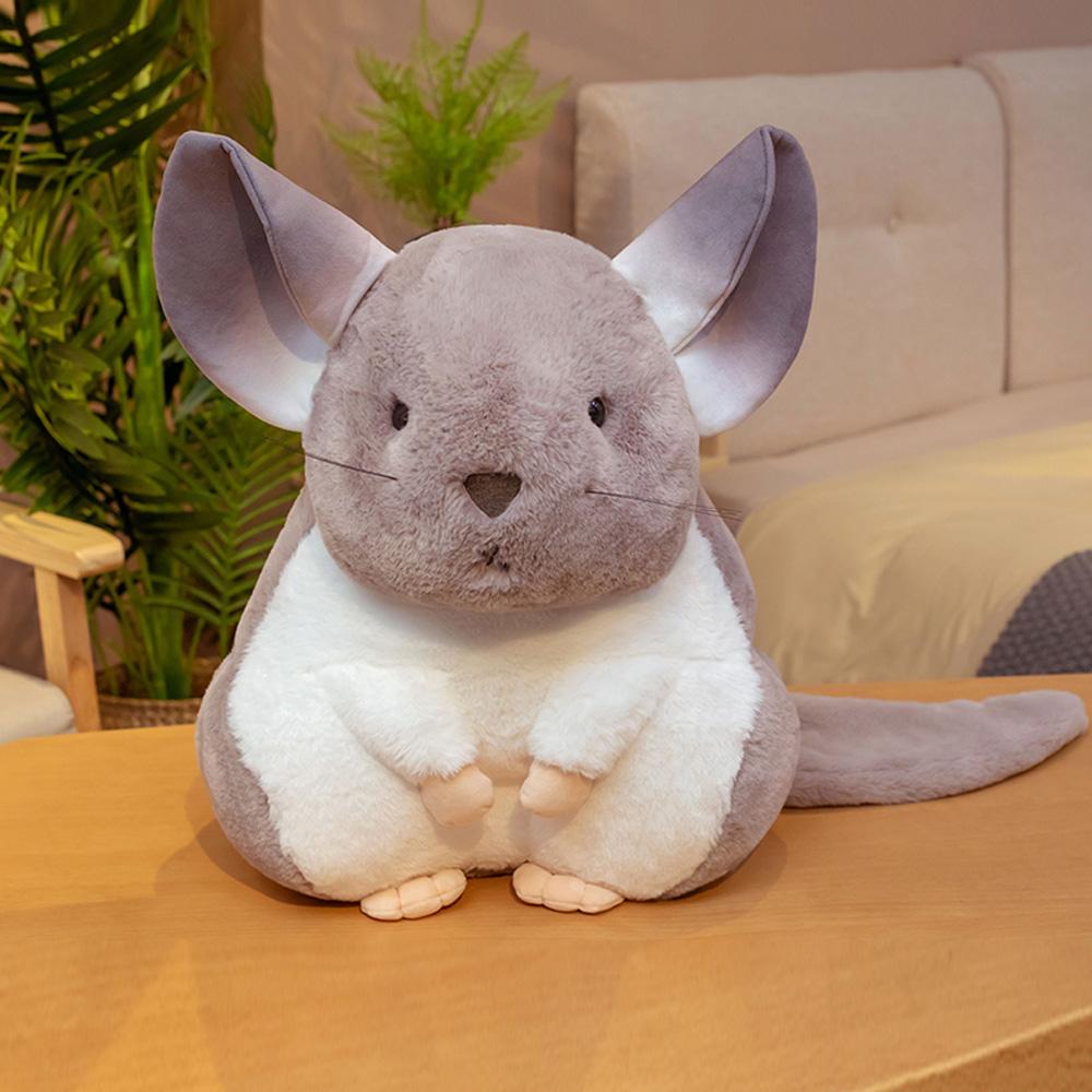 Soft Plush Chinchilla Stuffed Animal
