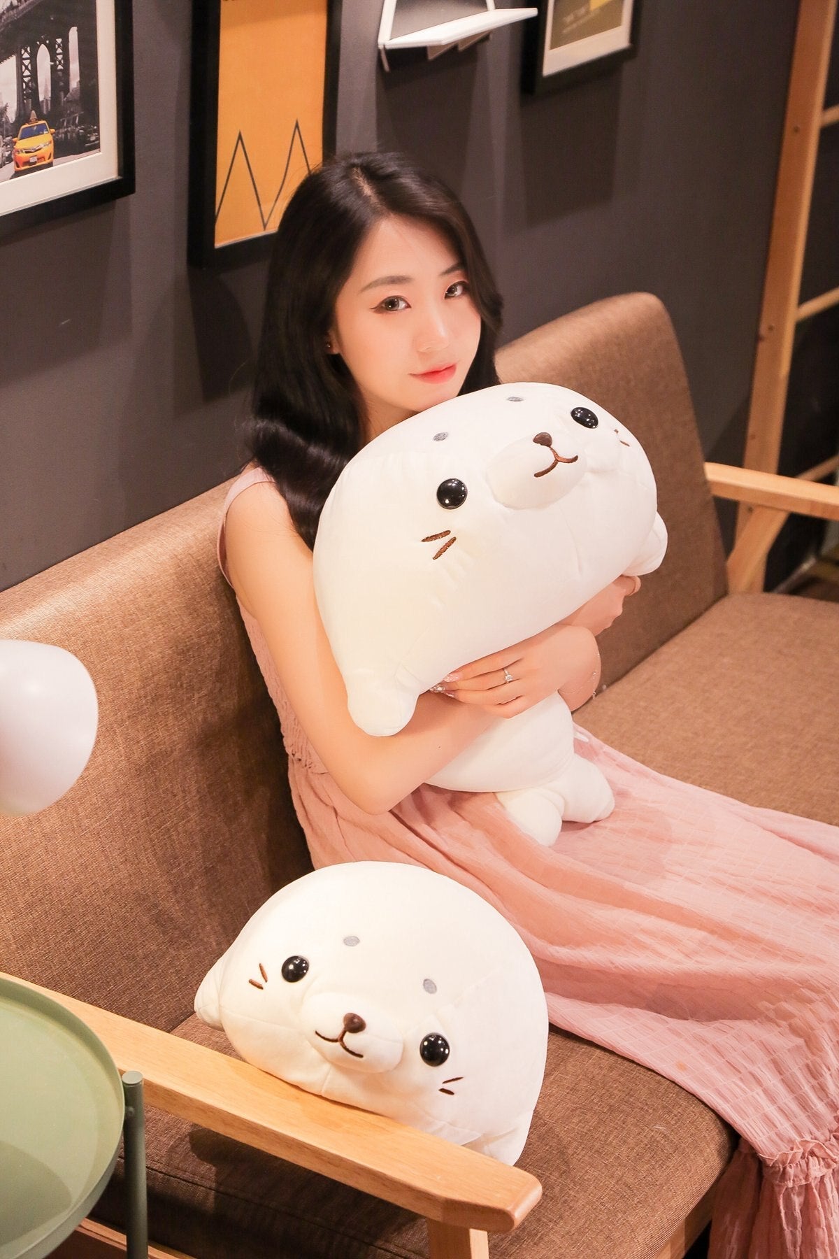 Cuddly White Teddy Plush Toys
