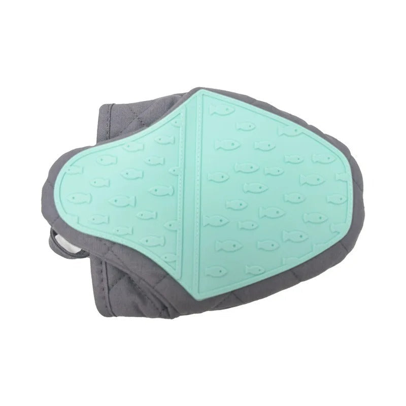 Fish Shaped Silicone Oven Mitts