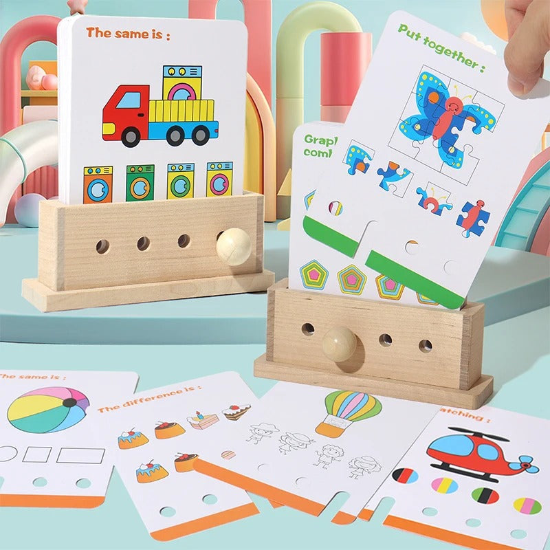 Fun Wooden Puzzle Toy for Kids Learning Development