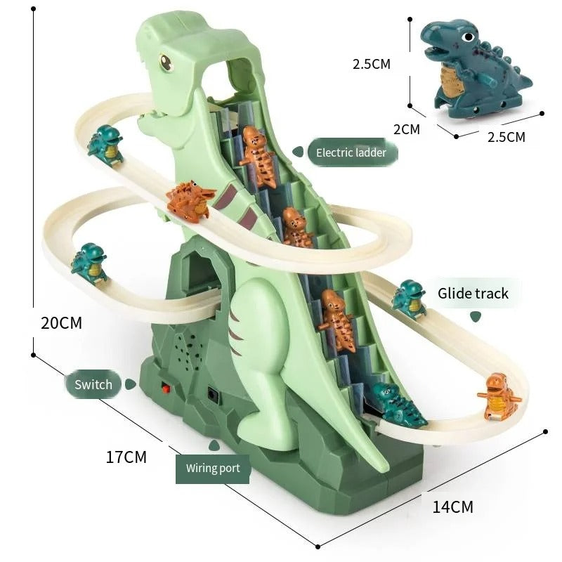 Fun Kids Dino Roller Coaster Slide