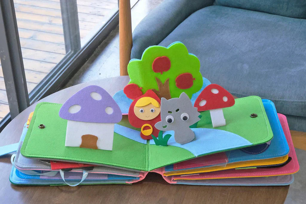 Fun Interactive Montessori Learning Book