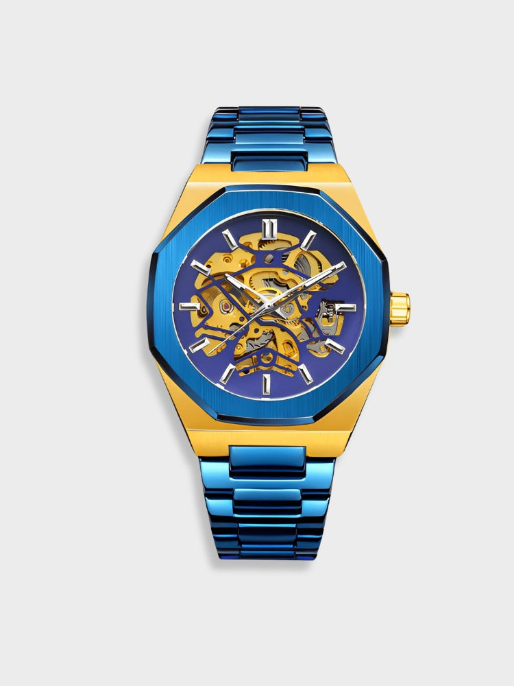 Classic Leather Chronograph Watch