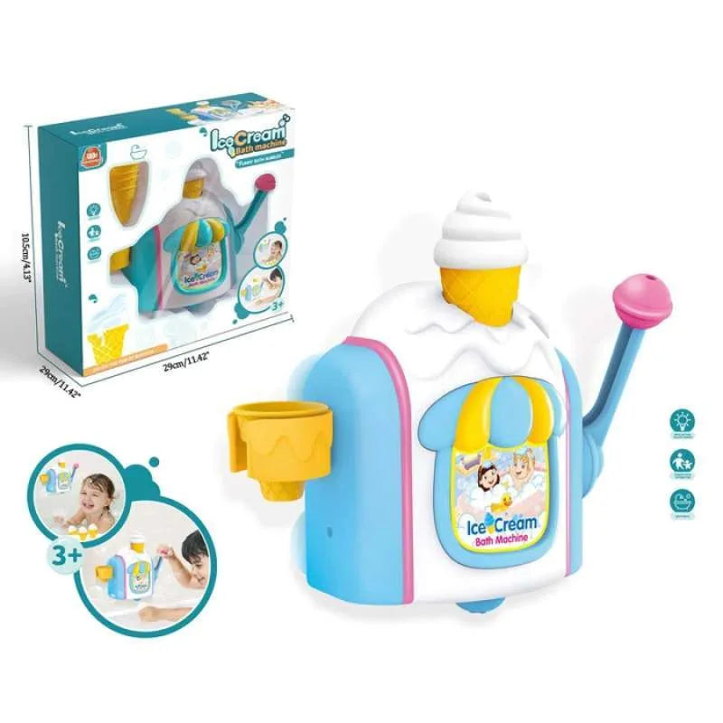 Colorful Kids Bath Time Foam Toy Dispenser