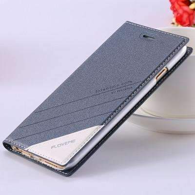 Strong Magnetic Leather Phone Cover