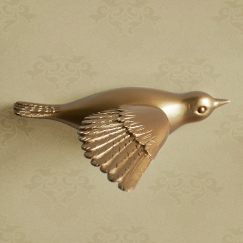 Exquisite Handmade Bird Wall Decoration