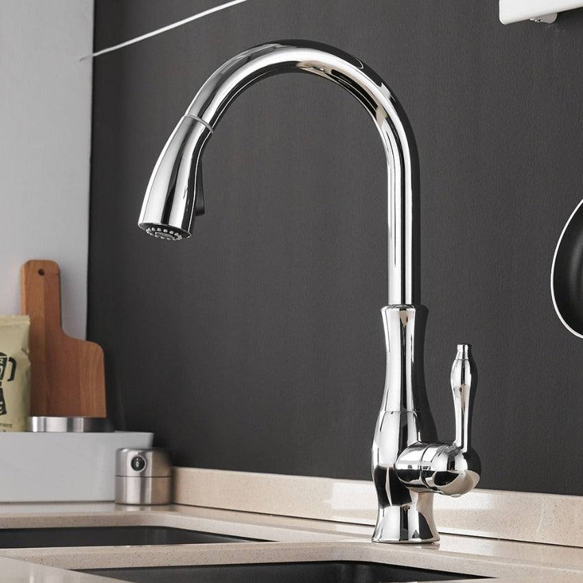 Premium Retractable Kitchen Sink Faucet