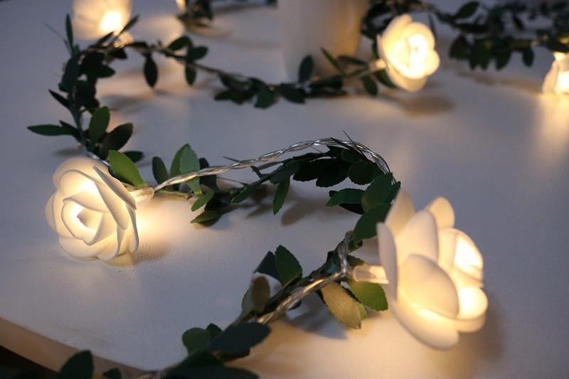 Colorful LED Floral Lights
