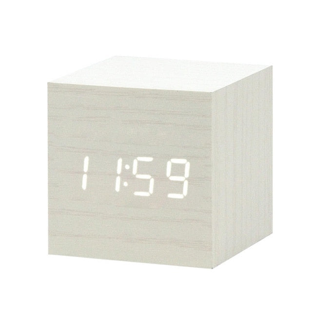 Clear Digital LED Wake Up Clock