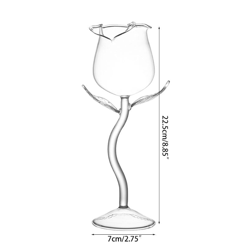 Elegant Red Wine Glass