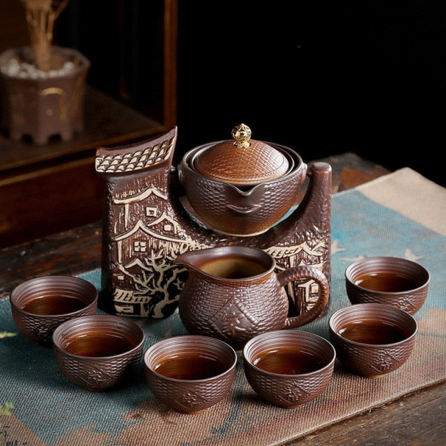 Traditional Chinese Ceramic Teapot Gift Set