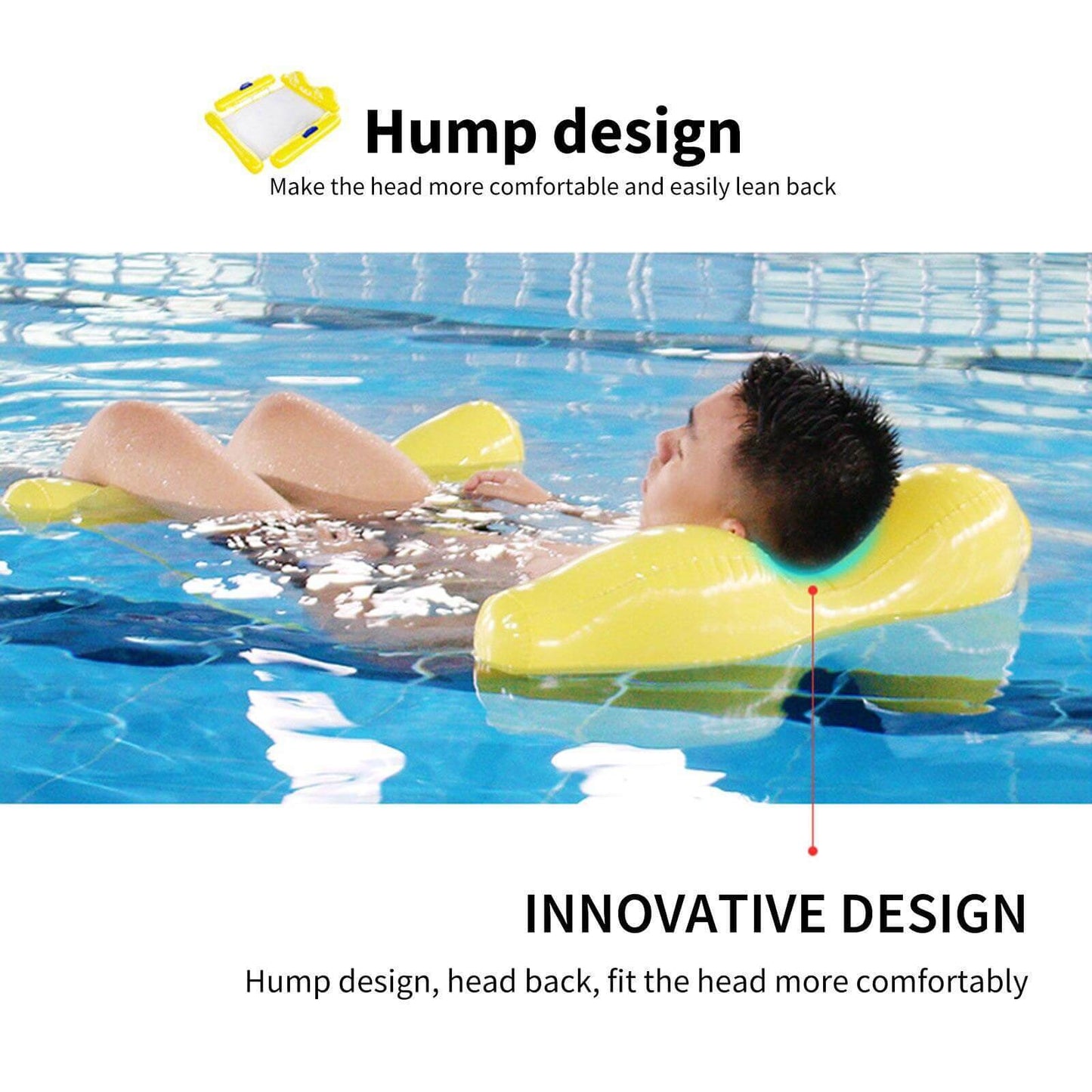 Pool Float Lounge Inflatable Water Hammock