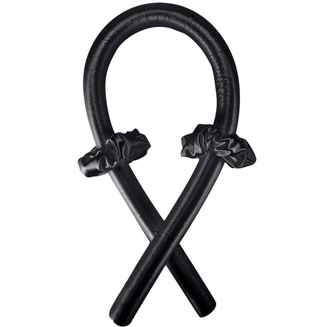 Soft Silk Hair Curler Headband - Fesara