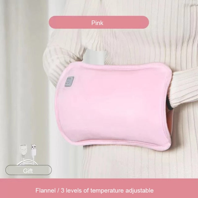 Compact Rechargeable Heated Hand Warmer - Fesara