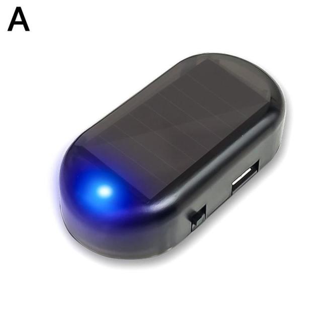 Car Solar Powered Fake Alarm Security Light