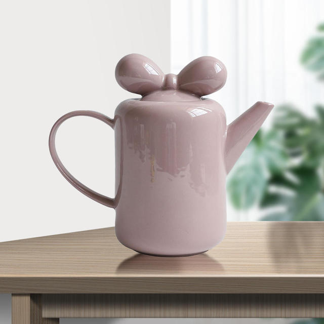 Elegant Floral Porcelain Tea Pot