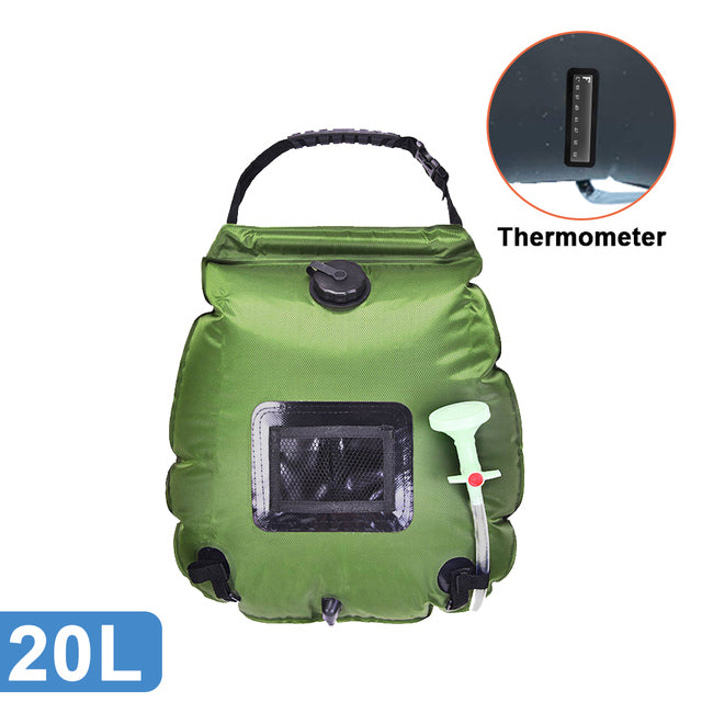 Compact Rechargeable Hot Water Shower Kit Bag - Fesara