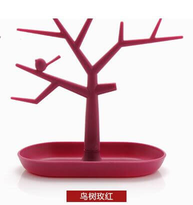 Wooden Bird Shaped Storage Shelf