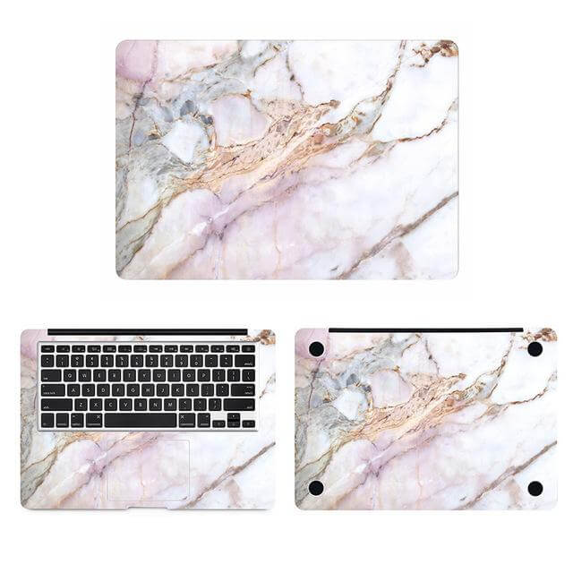 Premium Marble Pattern Laptop Skin for Macbooks