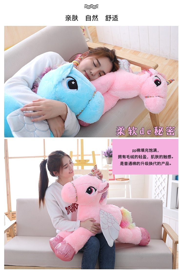 Large Soft Stuffed Unicorn Horse Plush Toys