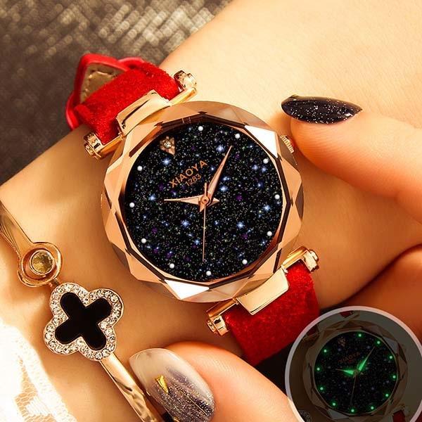 Colorful Night Sky Fashion Quartz Watch