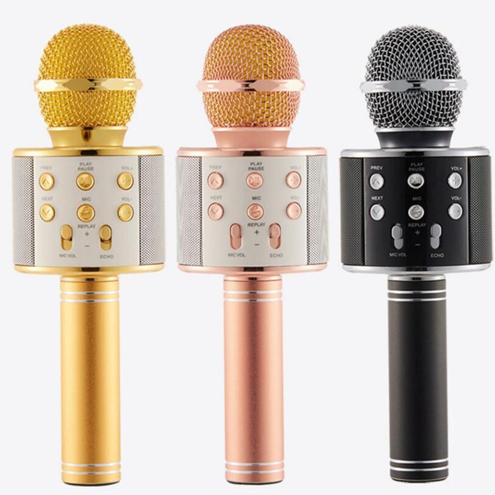 Portable Bluetooth Karaoke Mic