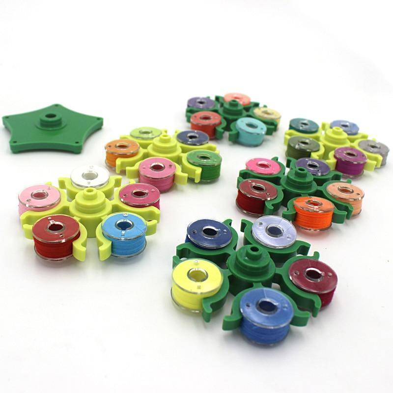 Compact Sewing Bobbin Storage Rack