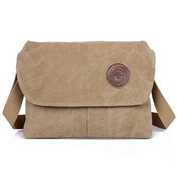 Stylish Men's Leather Travel Messenger Bag