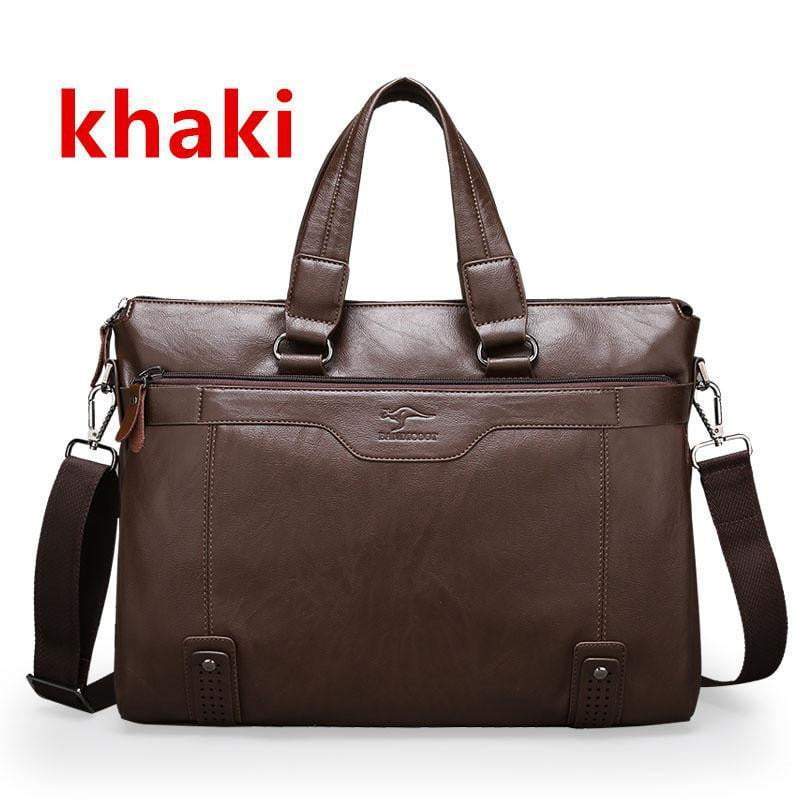 Stylish Men's Executive Leather Messenger Bag
