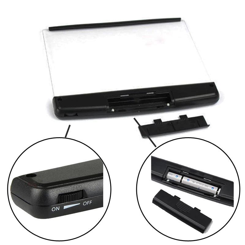 Compact Black Reading Lamp