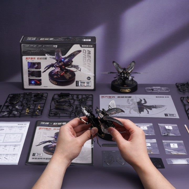 Colorful 3D Robot Beetle Kit