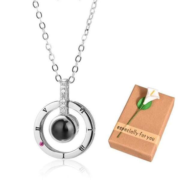 Romantic 100 Language Love Pendant Necklace