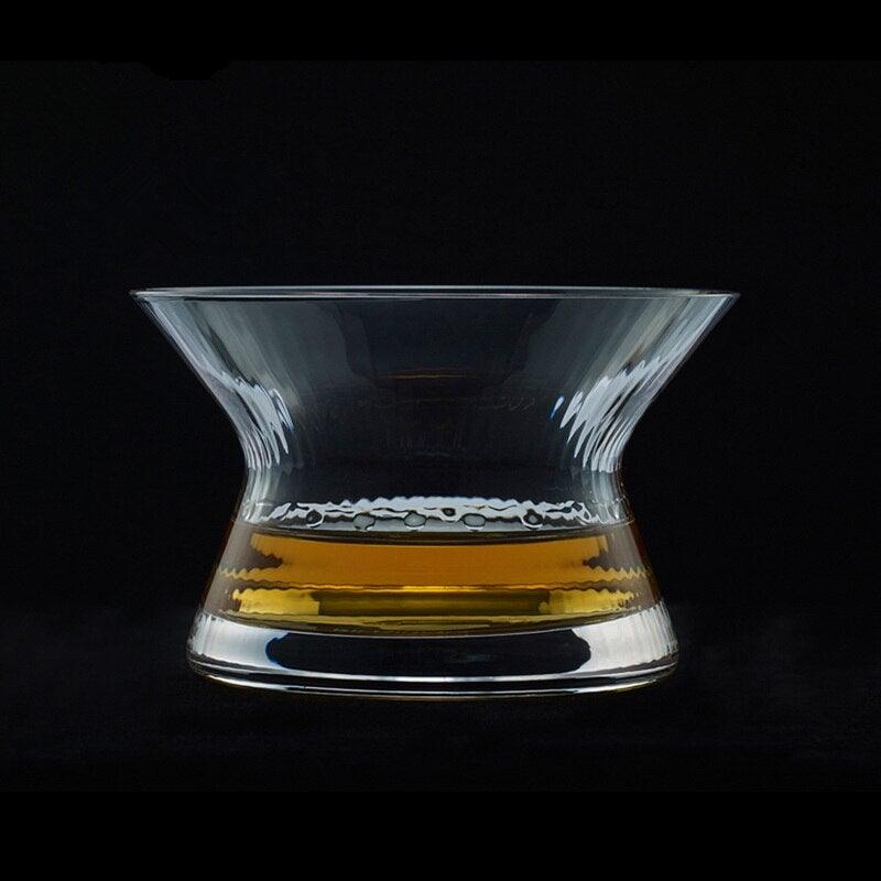 Unique 360 Spin Whiskey Glass