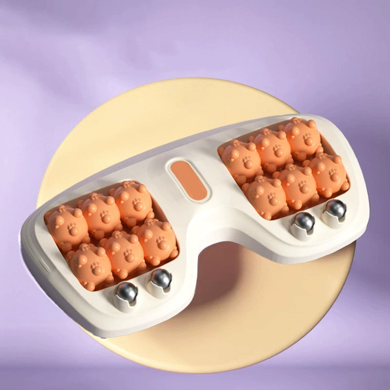 Compact Dual Foot Massager Roller