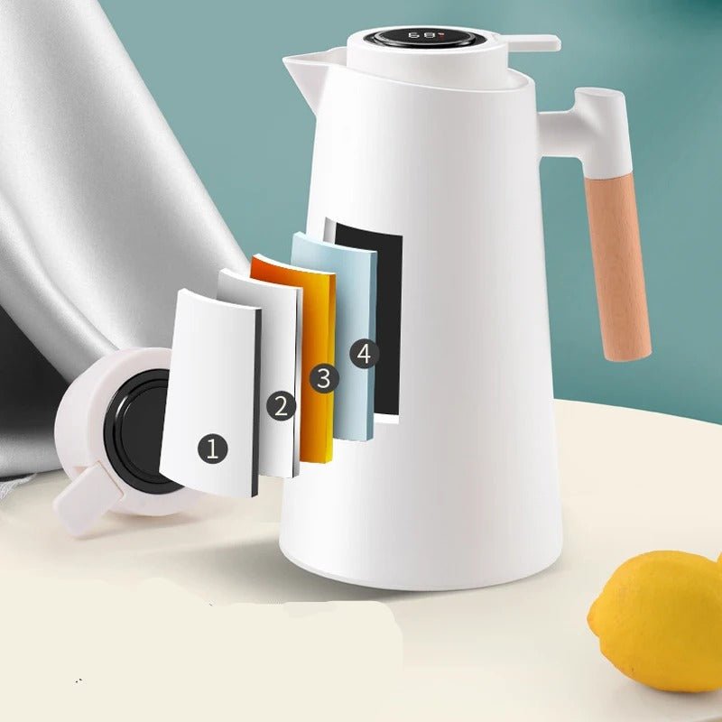 Intelligent Thermal Coffee Jug with Digital Screen