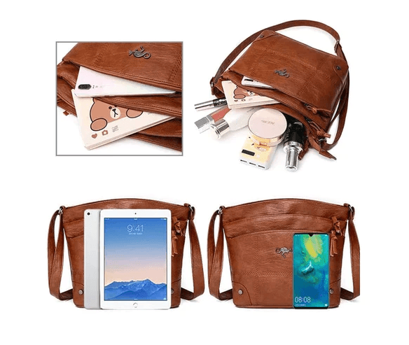 Classic Men's Leather Satchel Bag