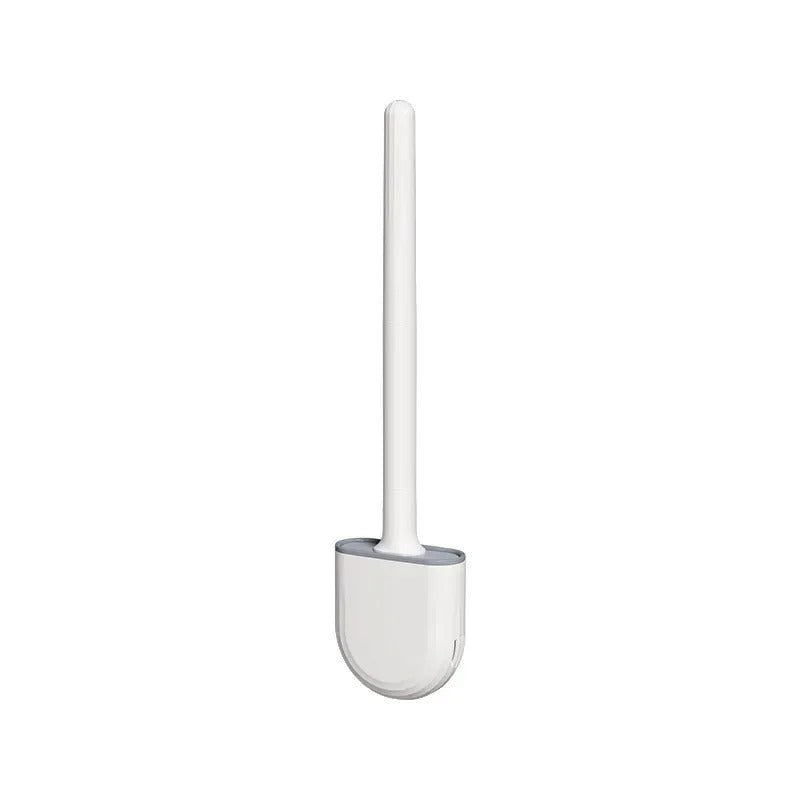 Soft Grip Toilet Brush with Storage Holder