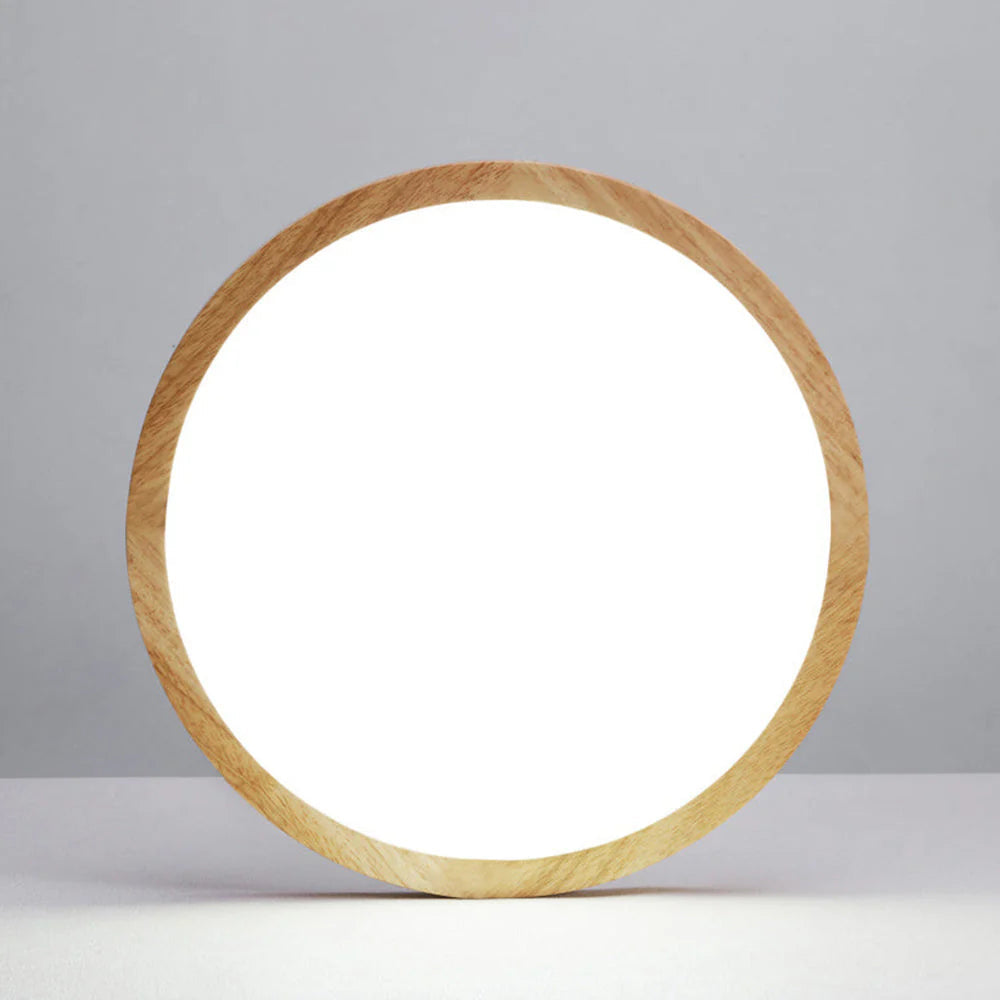 Simple Low Profile Ceiling Lamp Asian Style