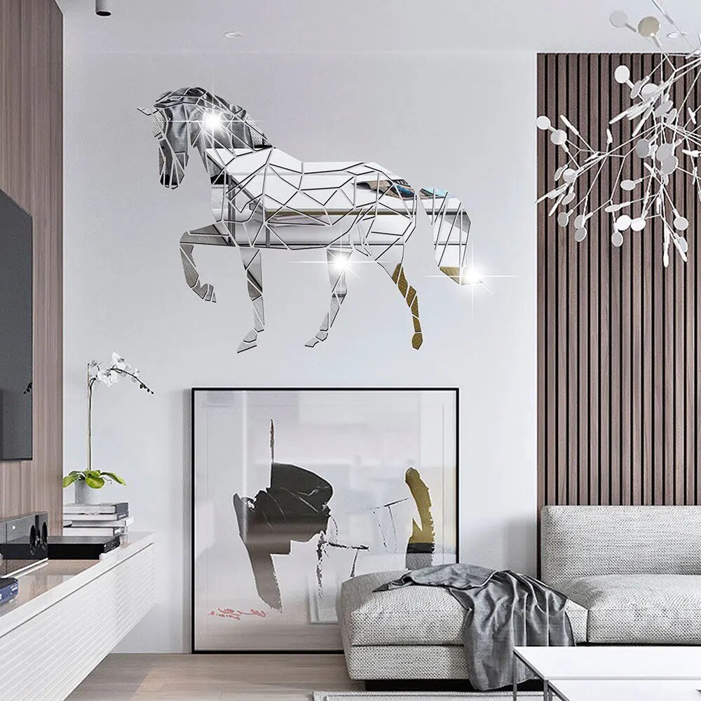Elegant Horse Riding Mirror - Fesara