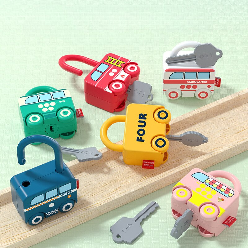 Educational Montessori Lock Toy for Kids