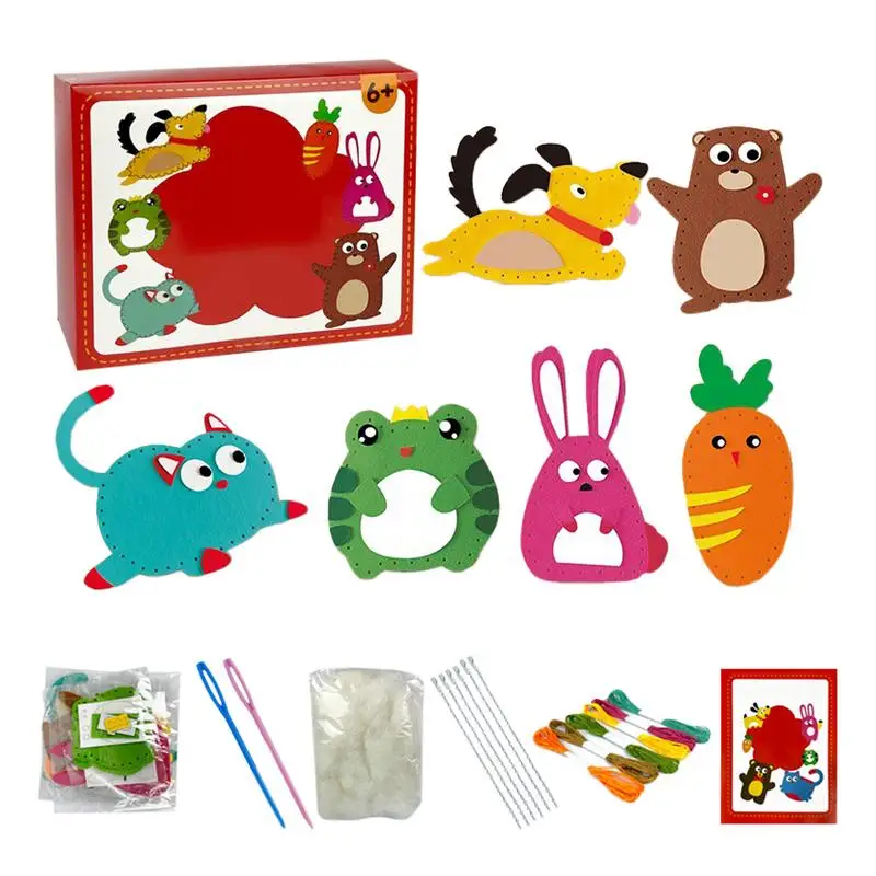 Fun Kids Sewing Kit Forest Friends - Fesara