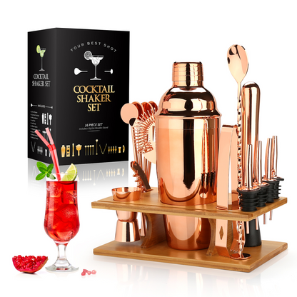 Premium Home Bar Cocktail Kit Set