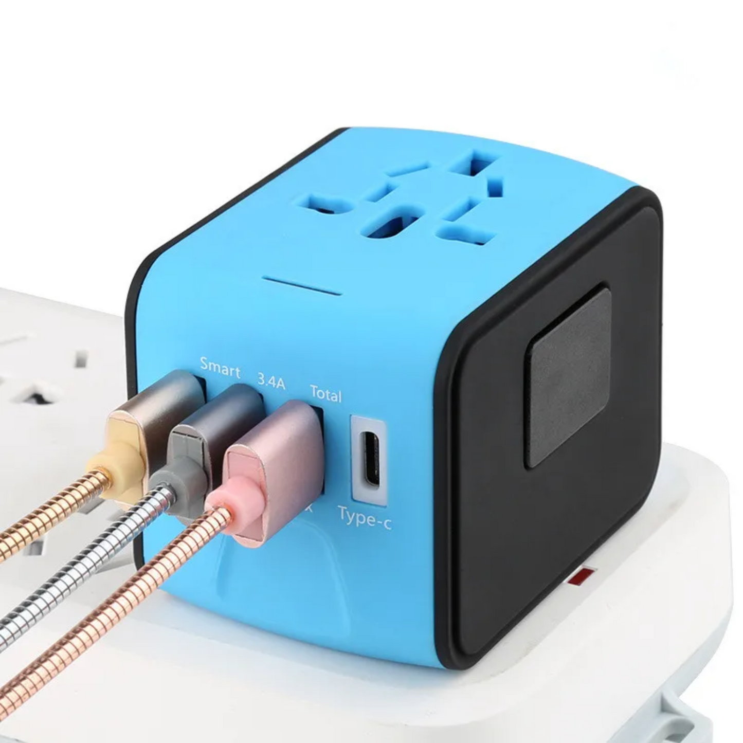 Compact Worldwide Travel Adapter Charger - Fesara