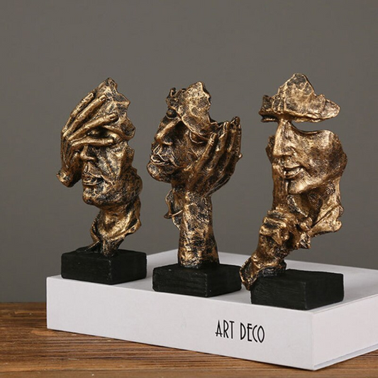 Inspirational Monkey Figurine Sculpture - Fesara