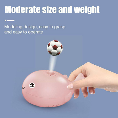 Fun Colorful Whale Plush Toy