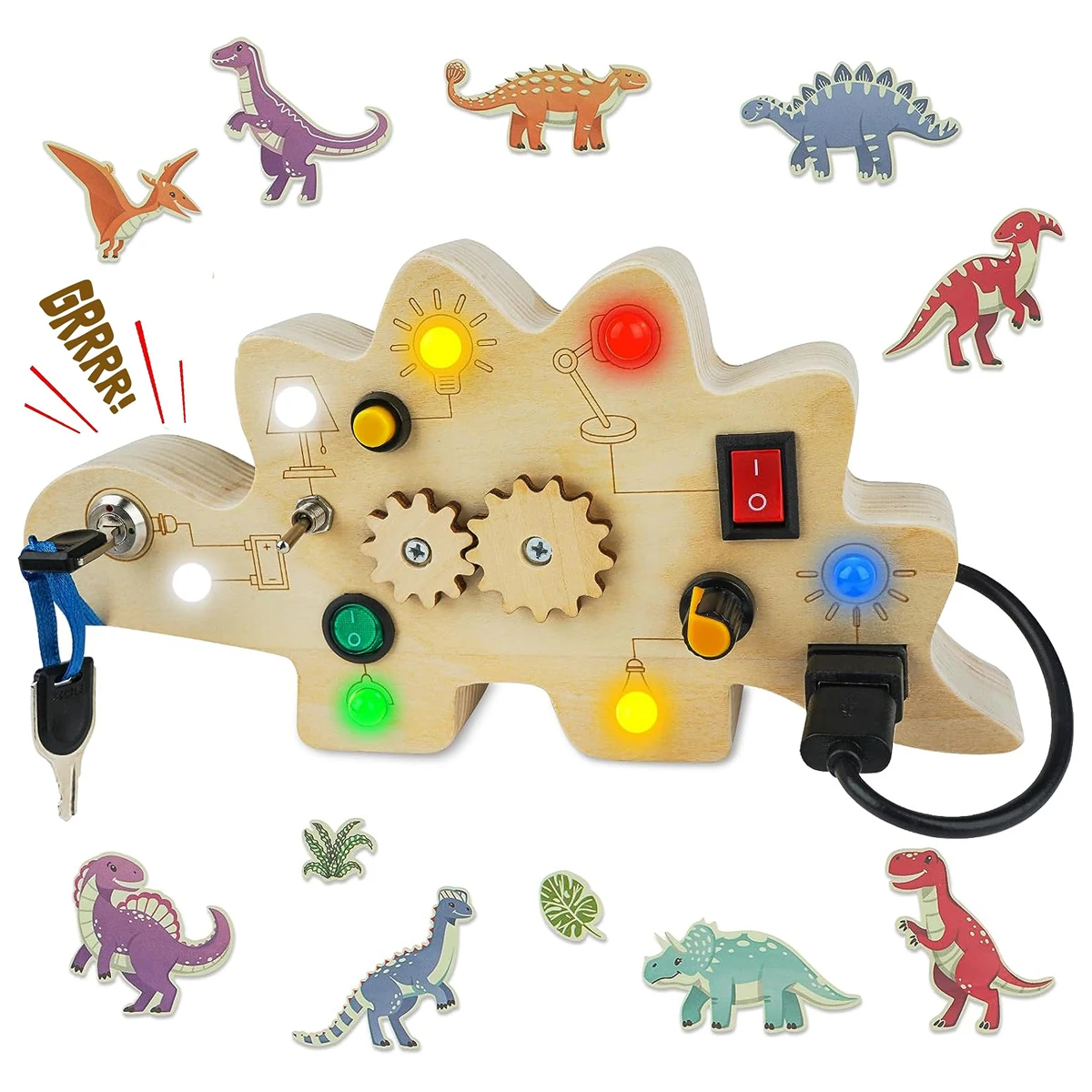 Learning Kids LED Sensory Playboard - Fesara