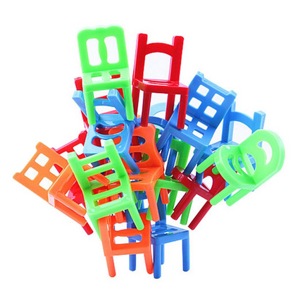 Fun Kids Stacking Chair Game Set - Fesara