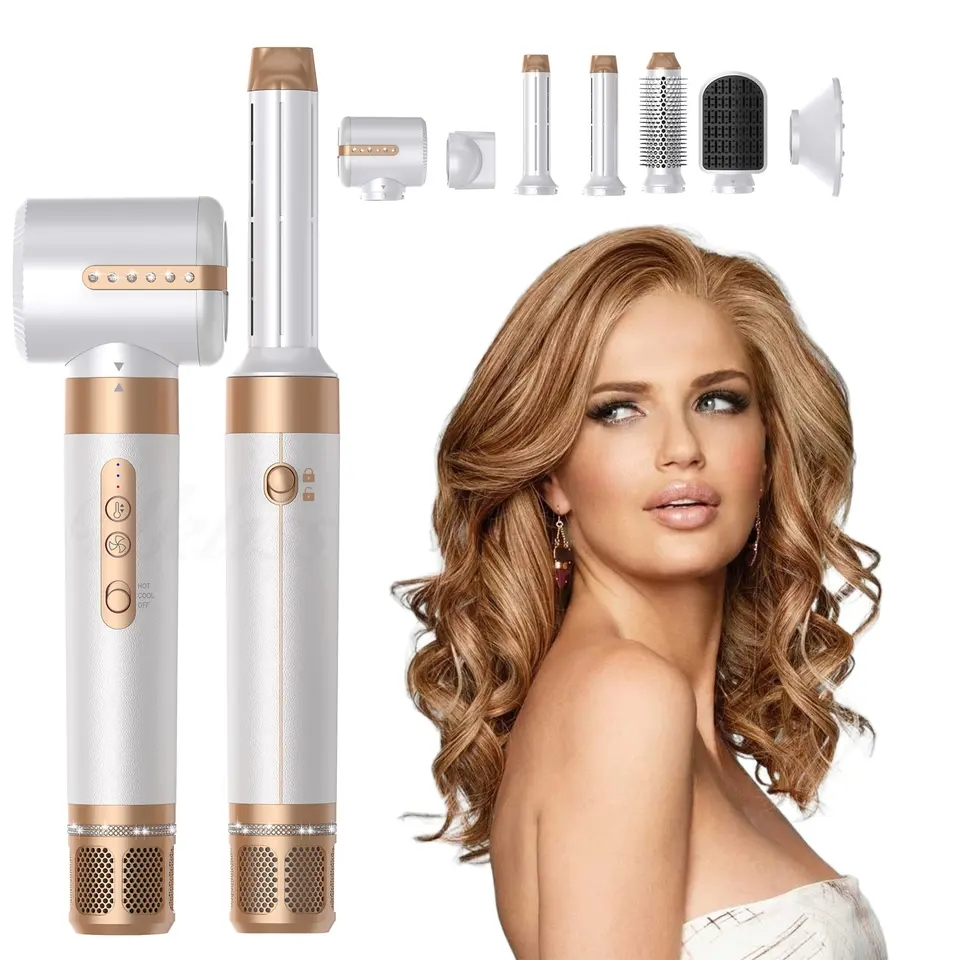 All-in-One Curling Iron Hair Styler Tool